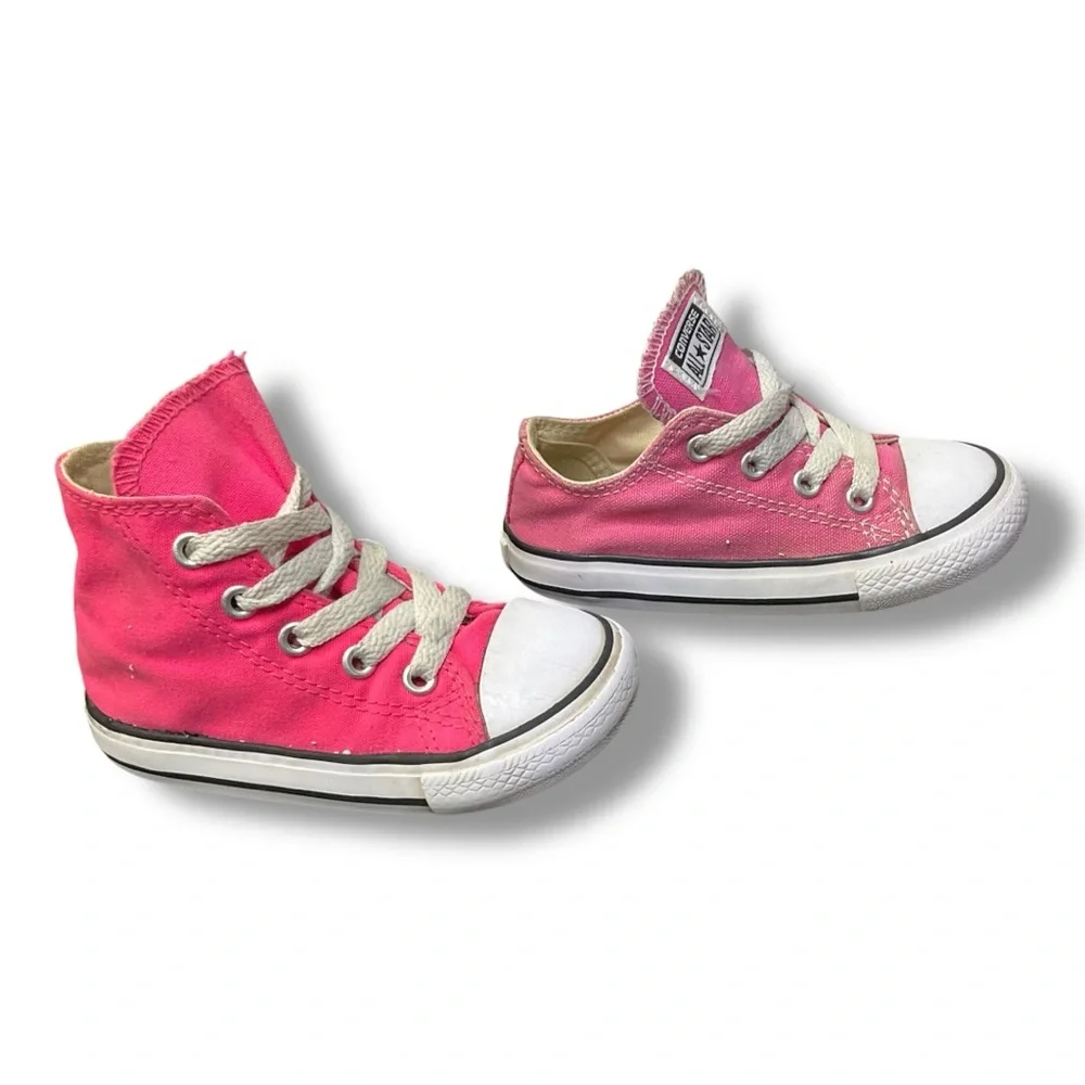 Converse double pink